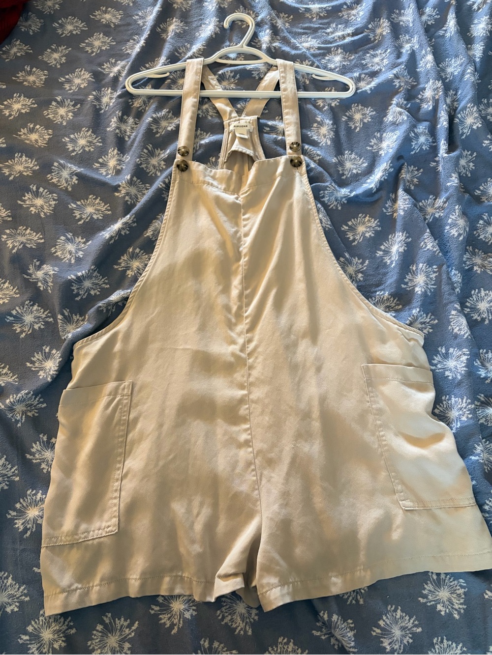 Ripzone beige shortalls size XL